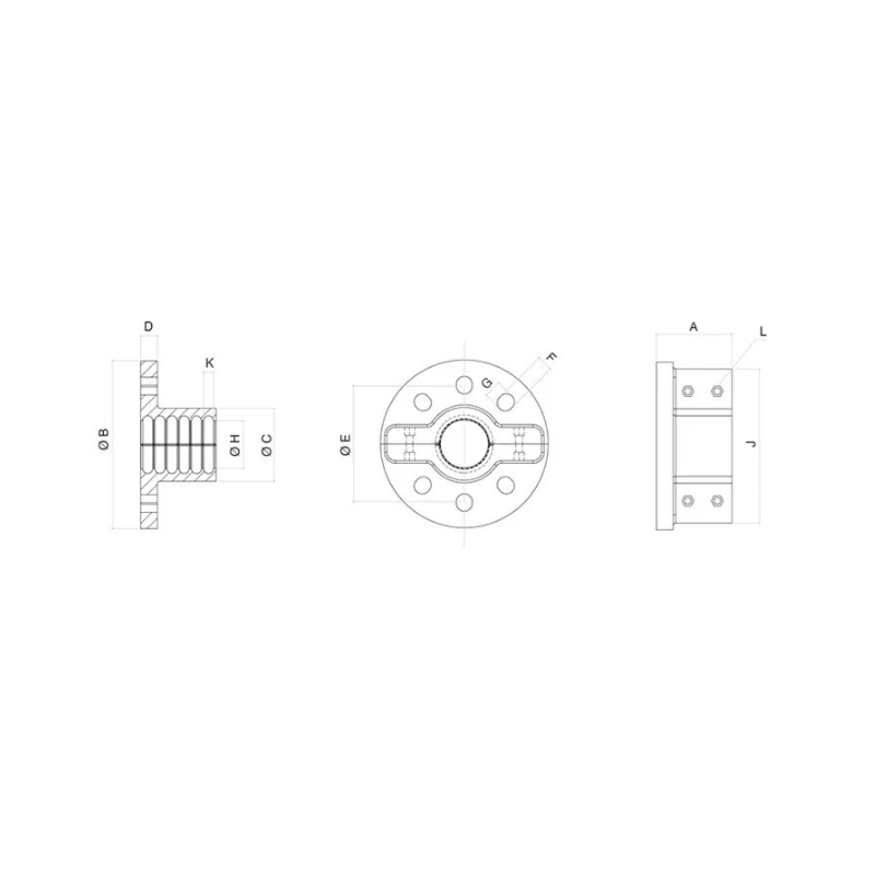 Flange ABRACORR-FRA UNI EN 1092 - PN10/16 FLANGE CLAMPS