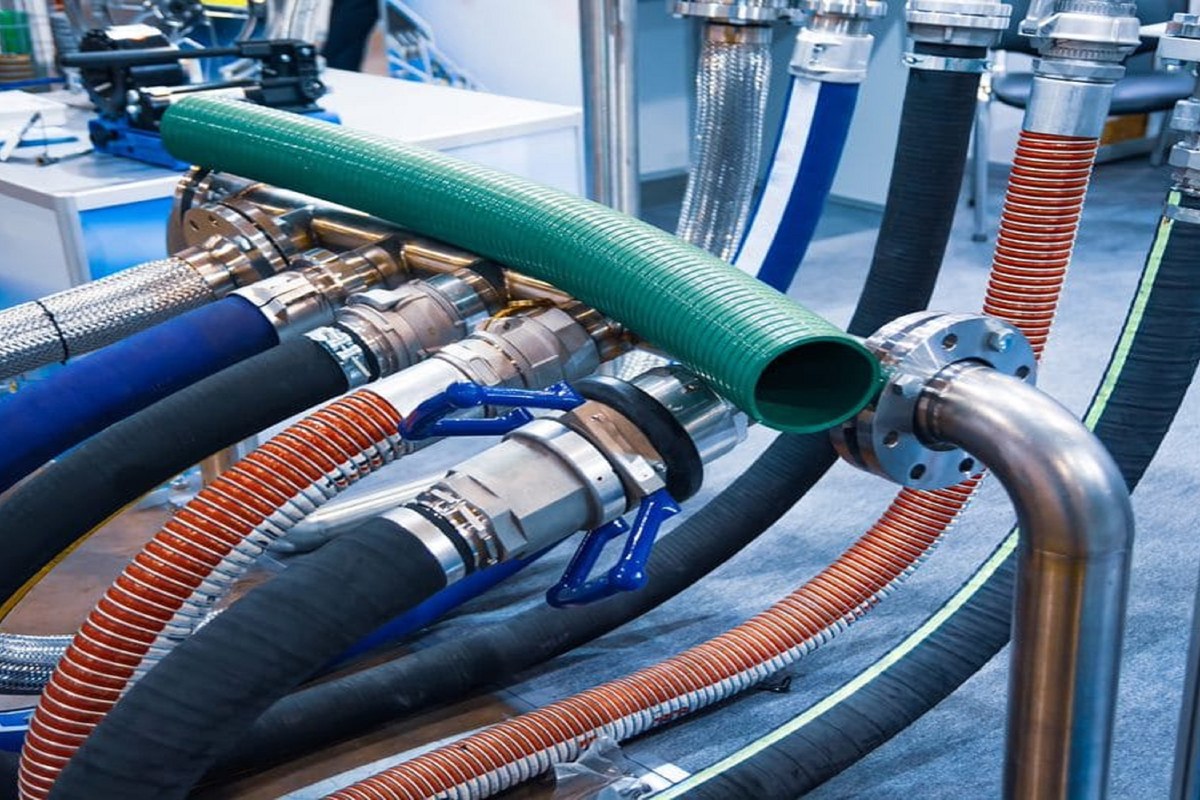 Mangueiras e componentes industriais